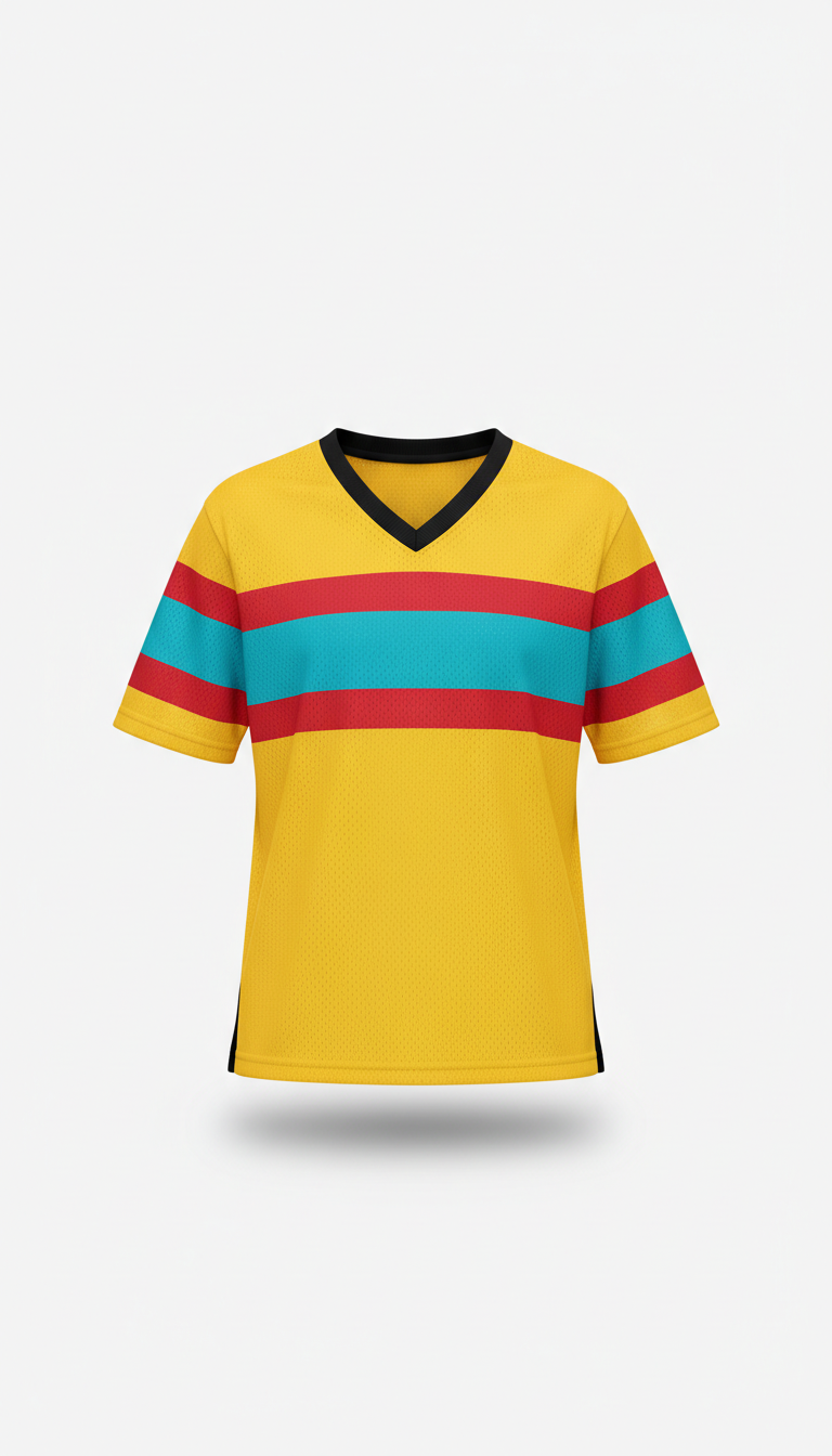 Varsity Yellow retro jersey